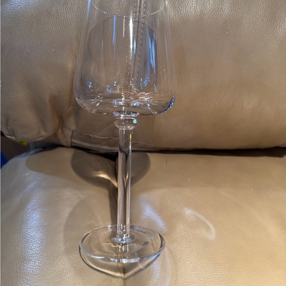 Michael Graves Design Clear Crystal Wine Glass - Elegant Stemware
